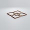 Ekena Millwork Extra Small Olivia Decorative Fretwork Wood Wall Panels, Hickory, 7 3/8"W x 7 3/8"H x 3/8"T WALW08X08X0375OLVHI - alternate 6